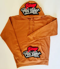 Load image into Gallery viewer, BE UP Hoodie - Cursive Chenille Patch
