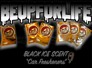 Black Ice Scented Car Fresheners